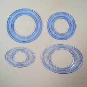 Creative Memories Cutting System Patterns Circles & Ovals Lot Of 4